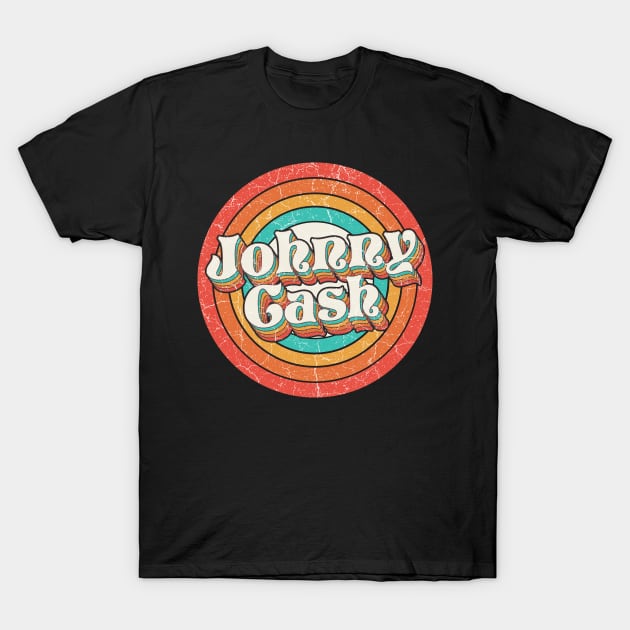 Johnny Proud Name - Vintage Grunge Style T-Shirt by Intercrossed Animal 